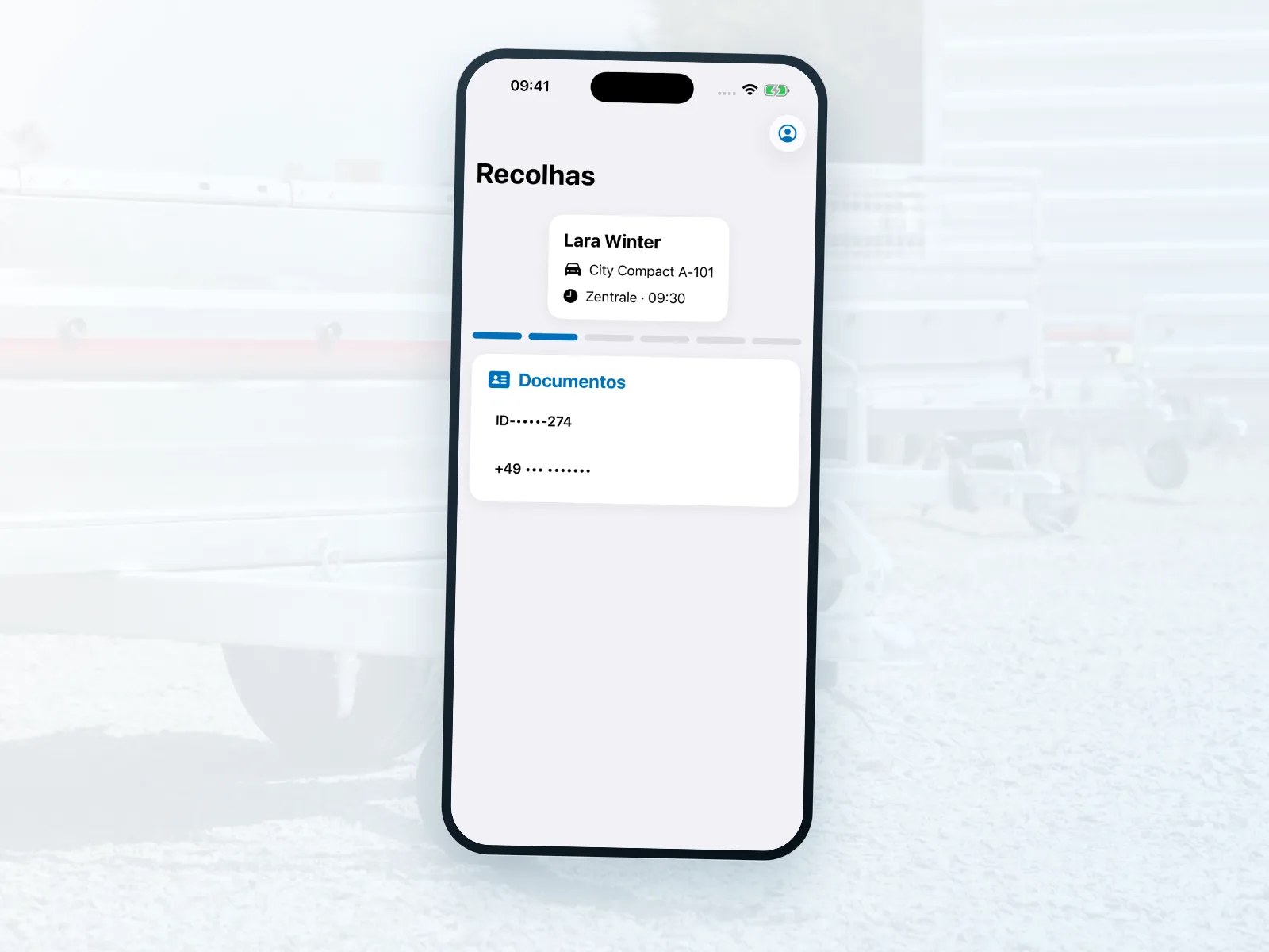 Entrega e devolu&ccedil;&atilde;o m&oacute;veis de reboques com a Bookyt
