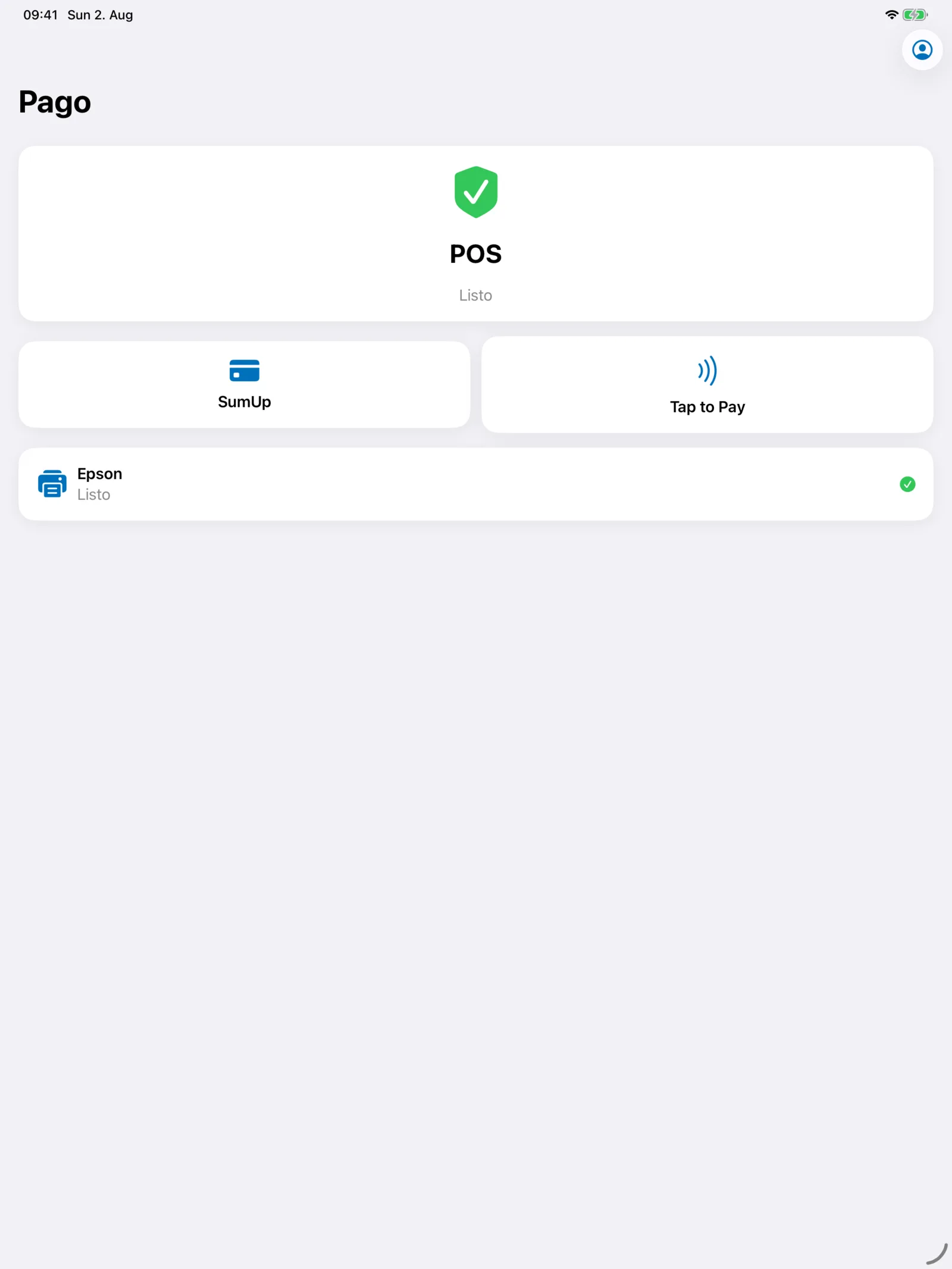 Pagos m&oacute;viles en la app alemana de Bookyt en el iPad