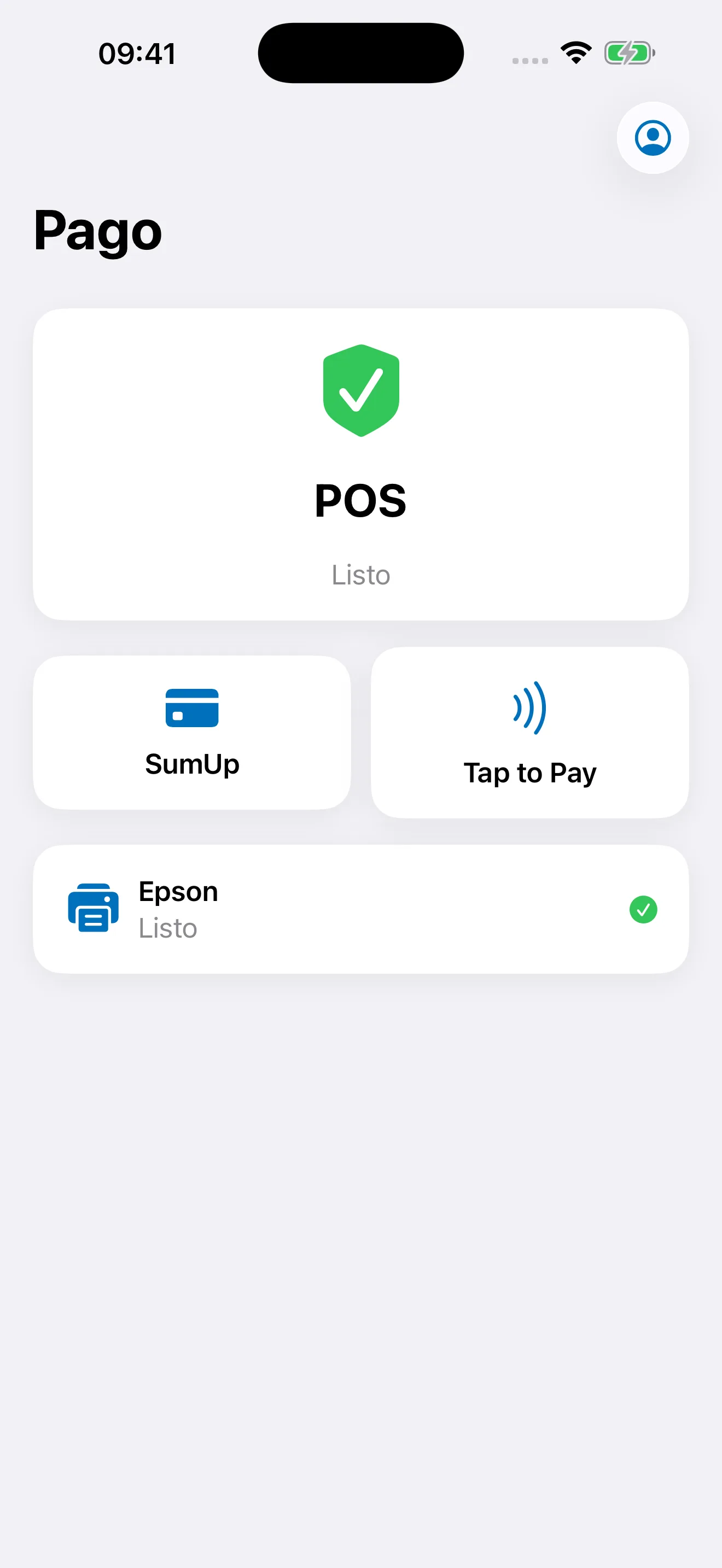 SumUp Tap to Pay en el flujo de pago alem&aacute;n de Bookyt en el iPhone