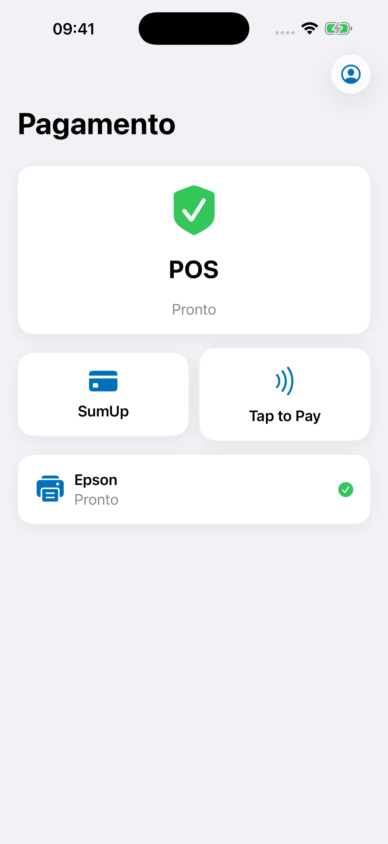 SumUp Tap to Pay no fluxo de pagamento da Bookyt em alem&atilde;o no iPhone