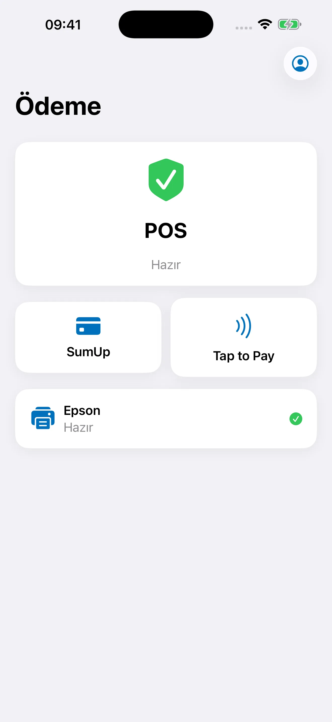iPhone'da Almanya'daki Bookyt &ouml;deme akışında SumUp Tap to Pay