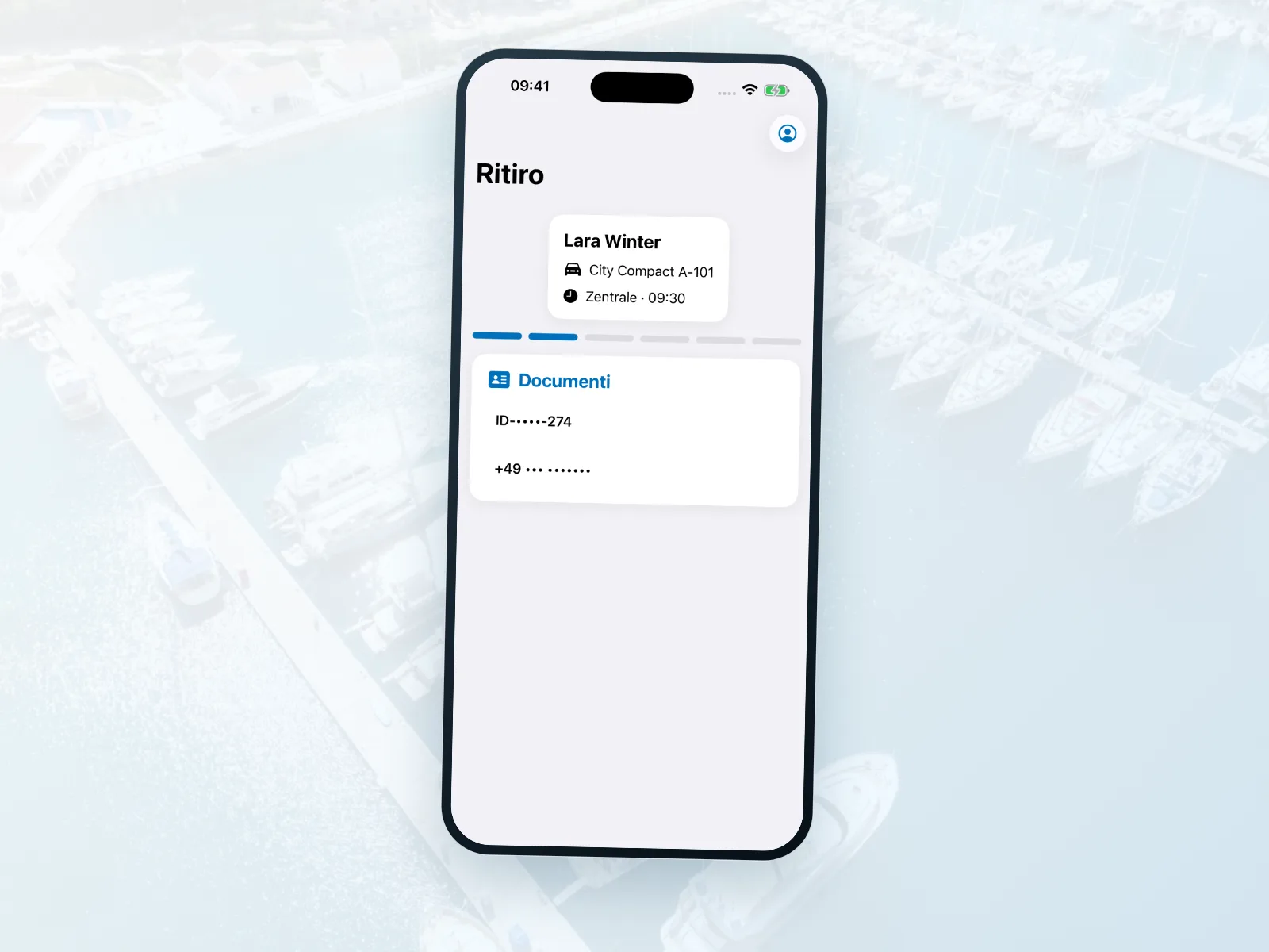 Consegna mobile della barca e ispezione alla restituzione con Bookyt