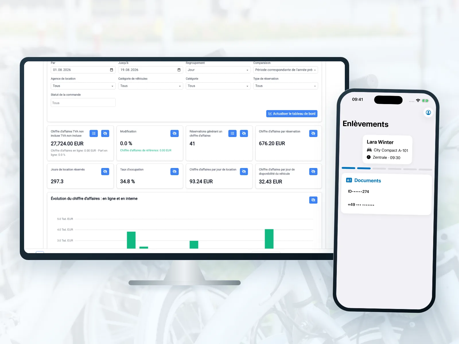 Bookyt pour la location de v&eacute;los et de v&eacute;los &eacute;lectriques
