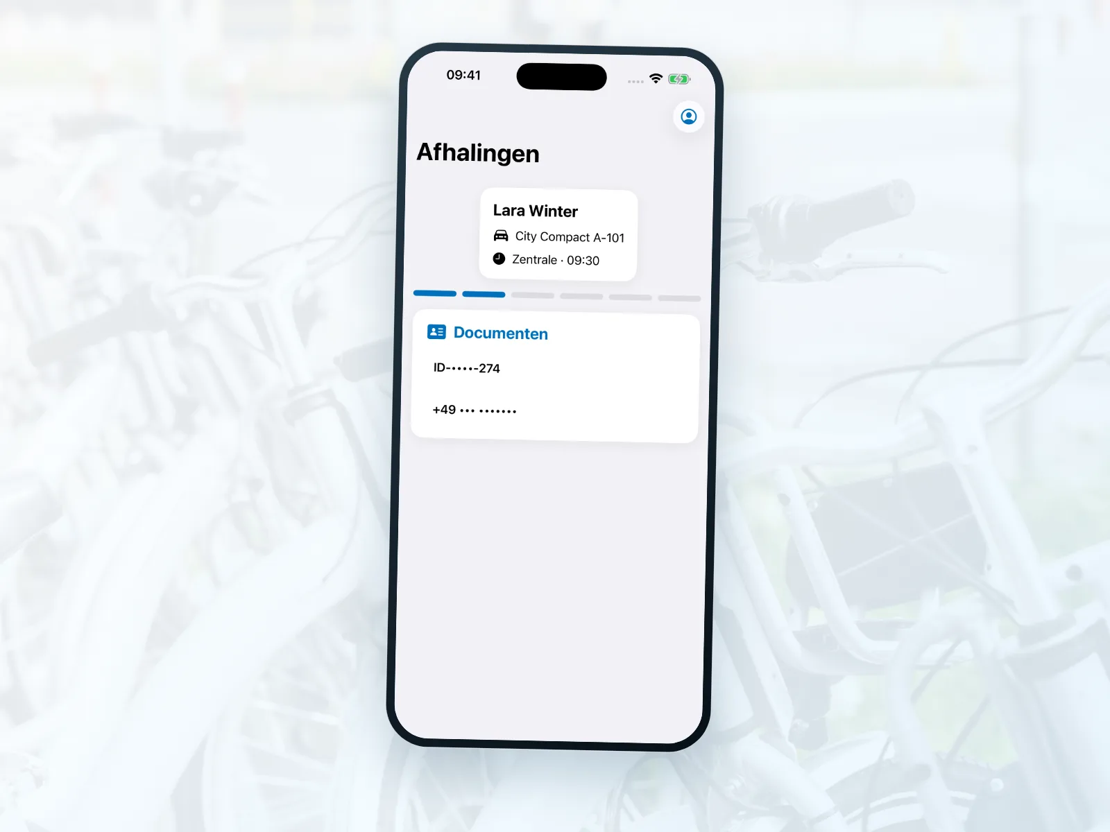 Mobiel werken bij fietsverhuur