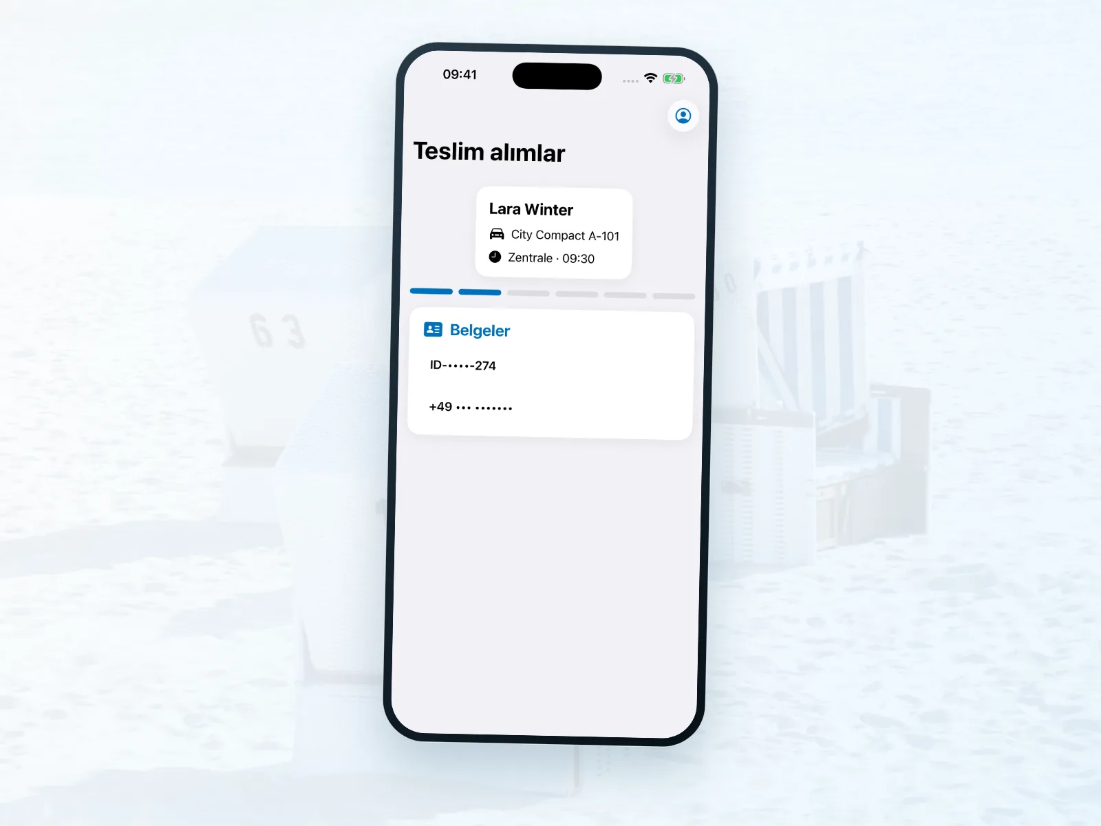 Bookyt ile plaj sepetlerinin mobil teslimi ve iadesi