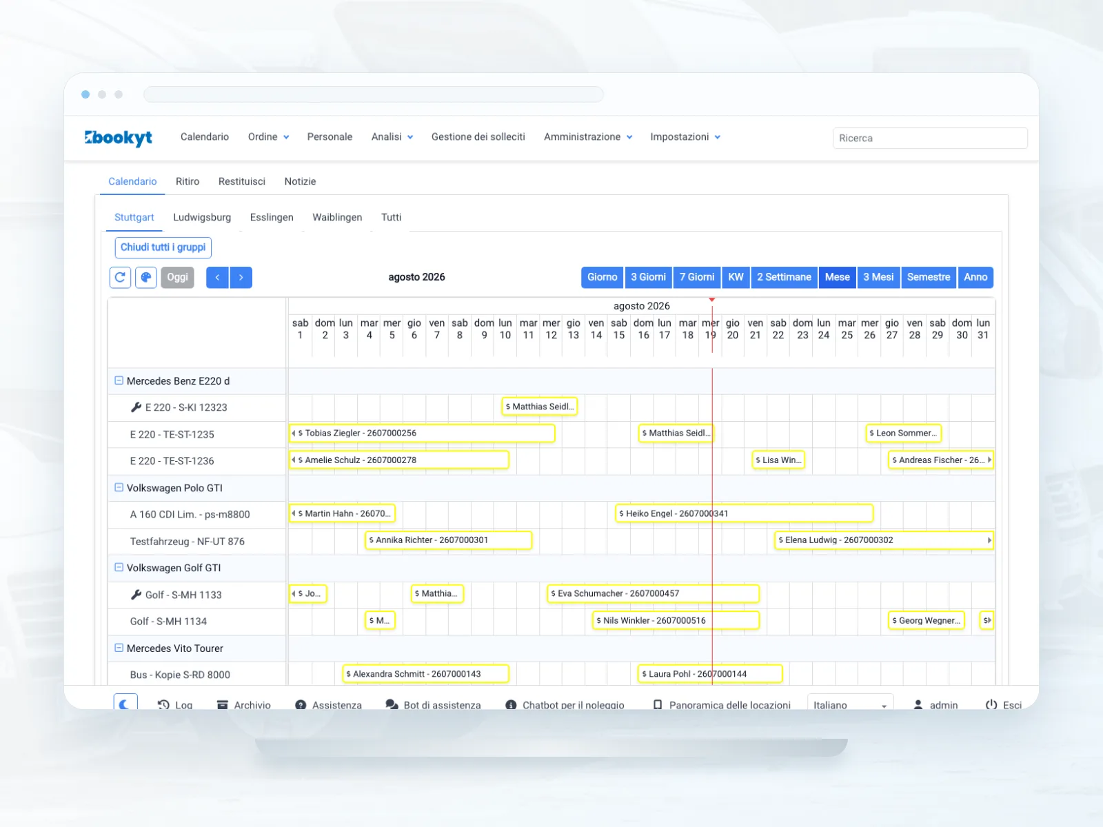 Camper, stagionalit&agrave; e periodi di viaggio nel calendario di Bookyt