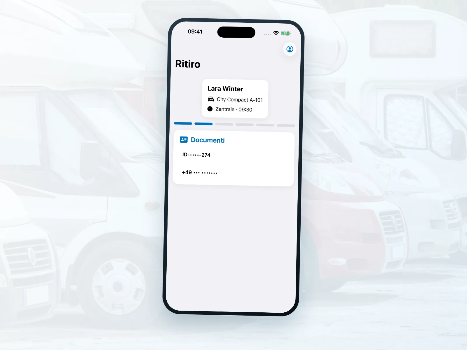 Consegna e restituzione mobile dei camper con Bookyt