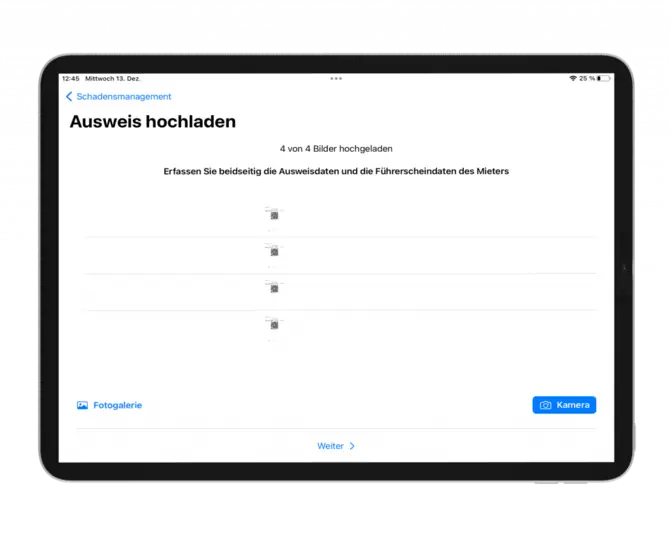 Informationen zur Erstellung des Mietvertrags.