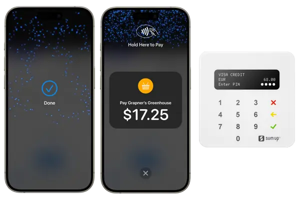 iPhone Tap to Pay und SumUp Hardware
