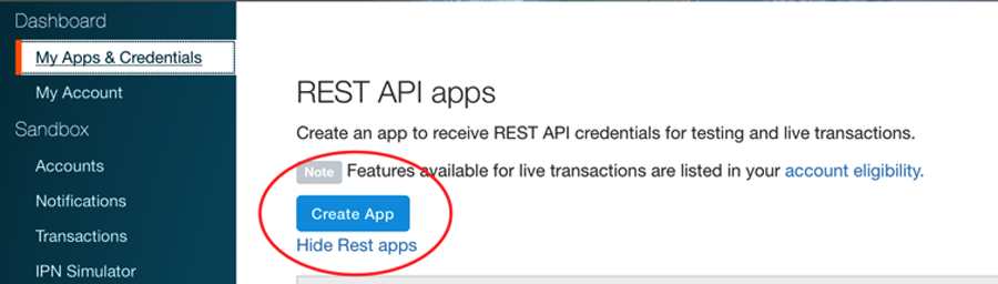 Paypal My Apps