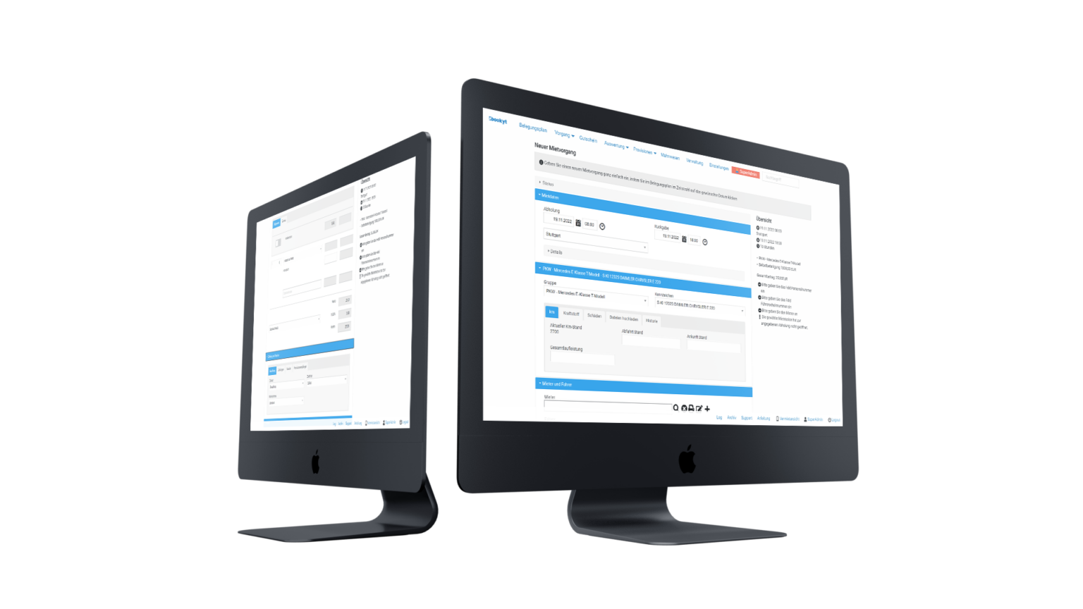Flottenmanagement Software | Bookyt Vermietsoftware